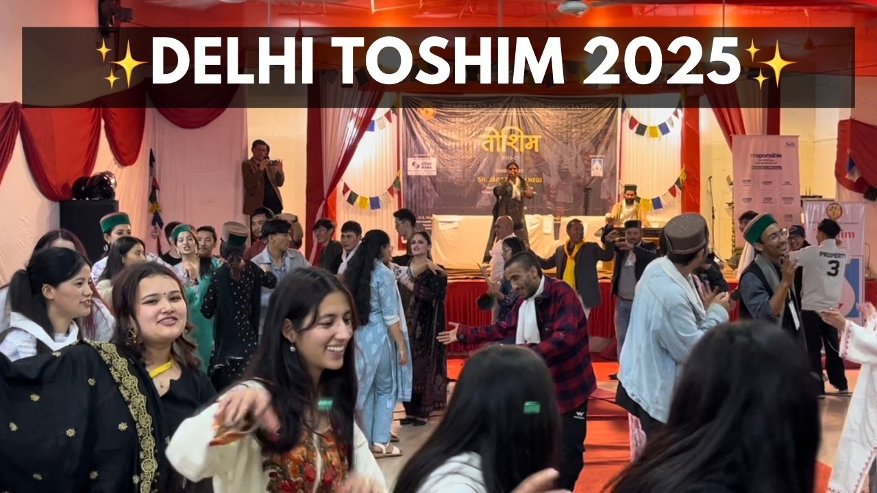 The Rhythms Of KINNAUR 🏔️✨ | Delhi Toshim Special 2025