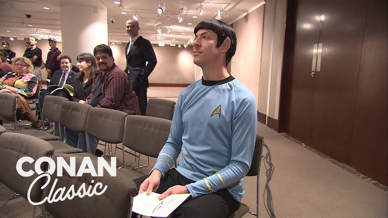 Conan Sends Spock To A 