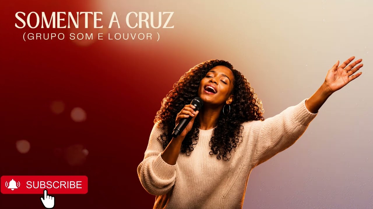 Somente a Cruz | Grupo Som e Louvor ( Versão contemporânea IA)