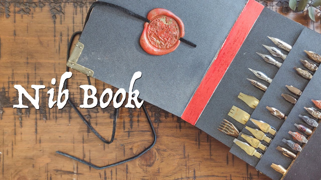 How To Make a Calligraphy Nib Organizer
