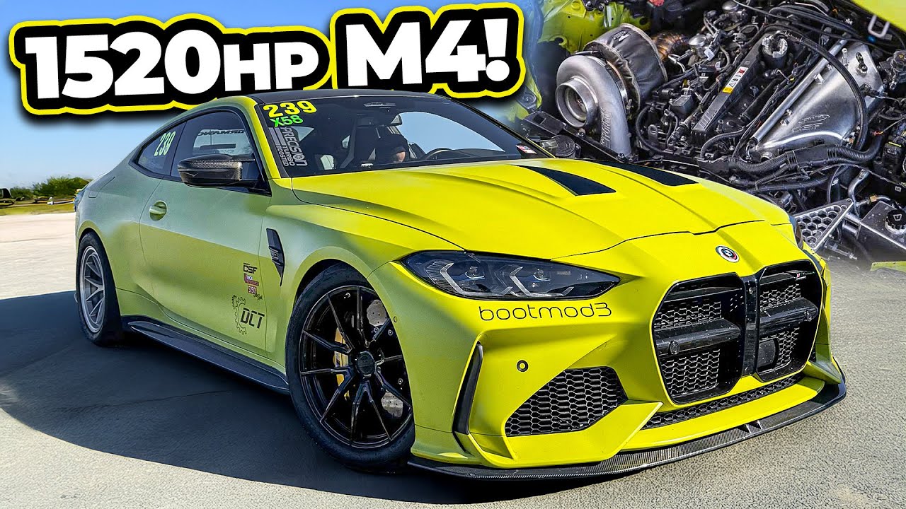 1520HP AWD BMW M4 | 2.8s 60-130MPH (Highest HP M4 in the World!)