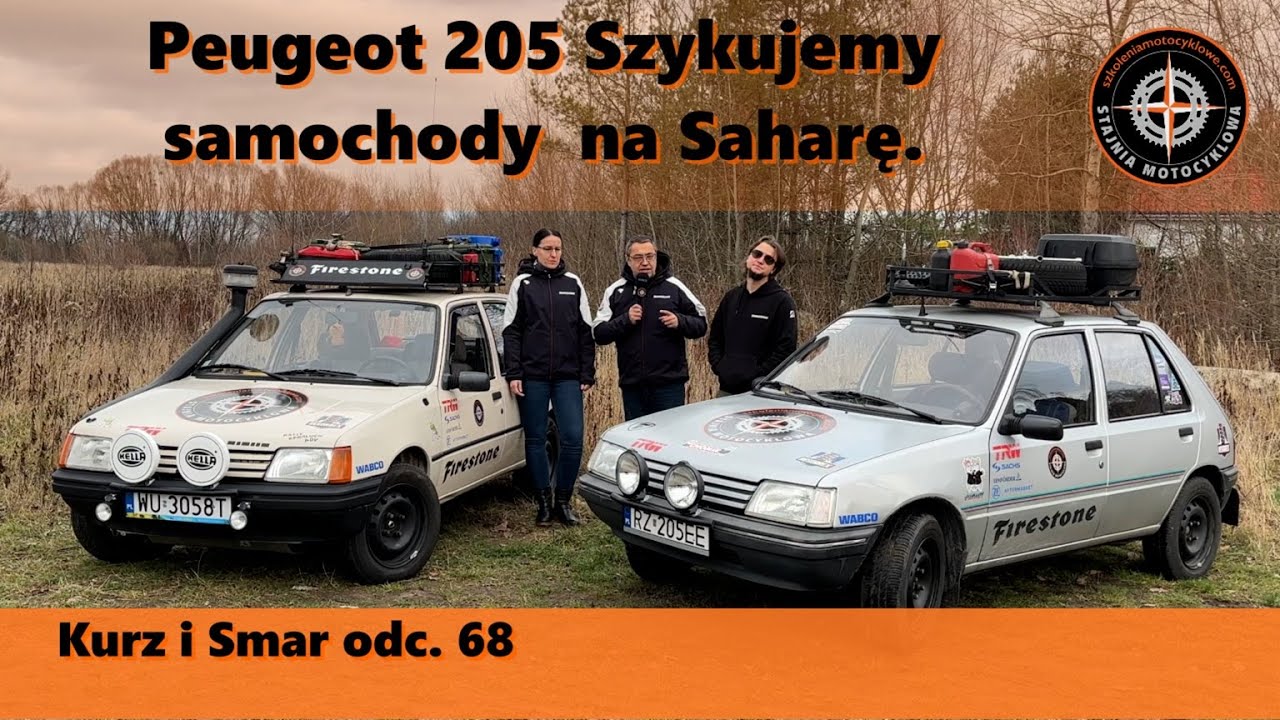 Peugeot 205 przygotowanie na wyjazd do Afryki