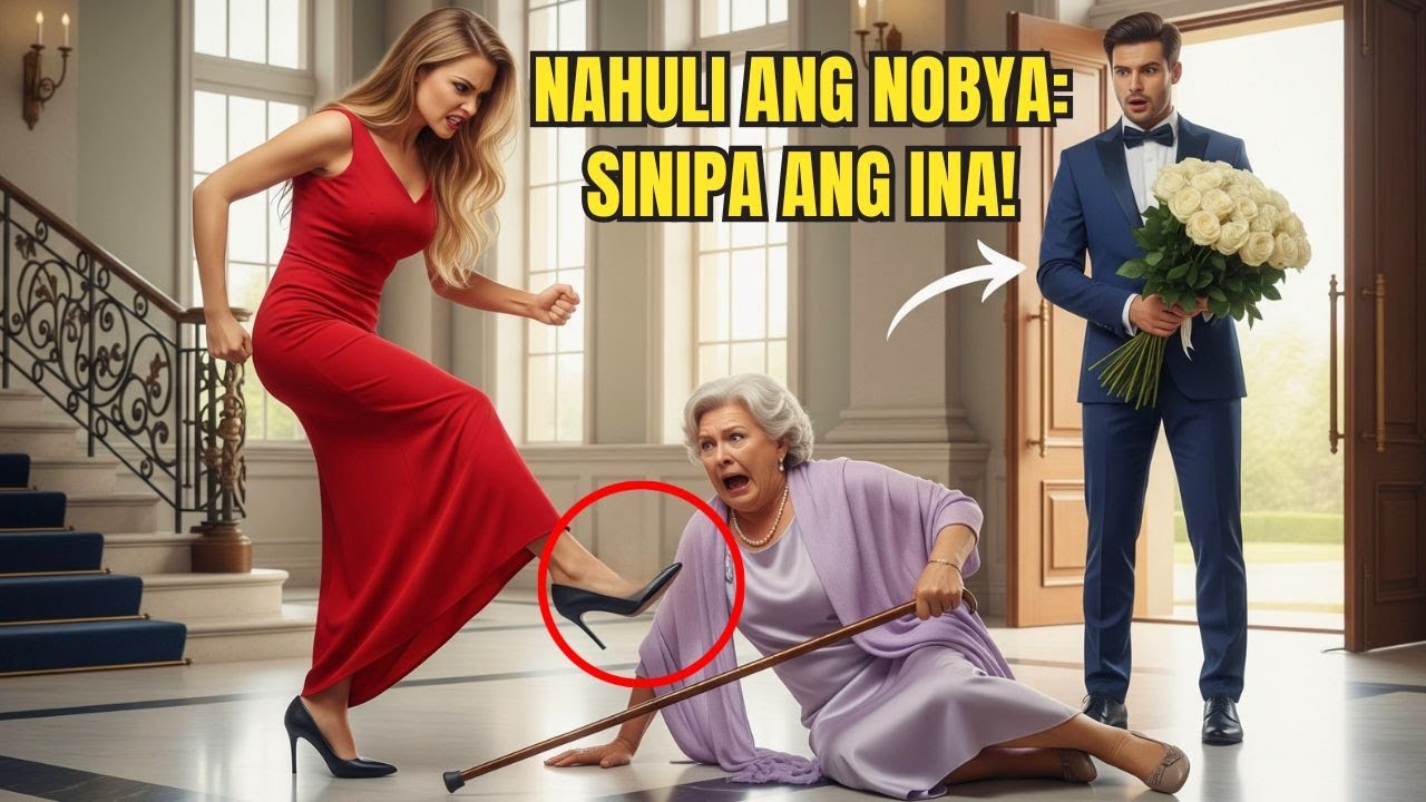 Milyonaryo, Nahuli ang Nobya na Sinisipa ang Ina! 😭 Kanyang Ganti, Nakakagulat!| TAGALOG LOVE STORY