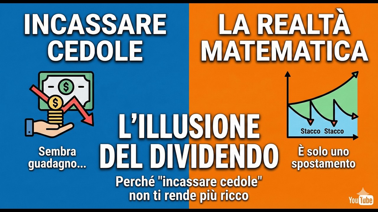 L’illusione del dividendo: perché “incassare cedole” non ti rende più ricco