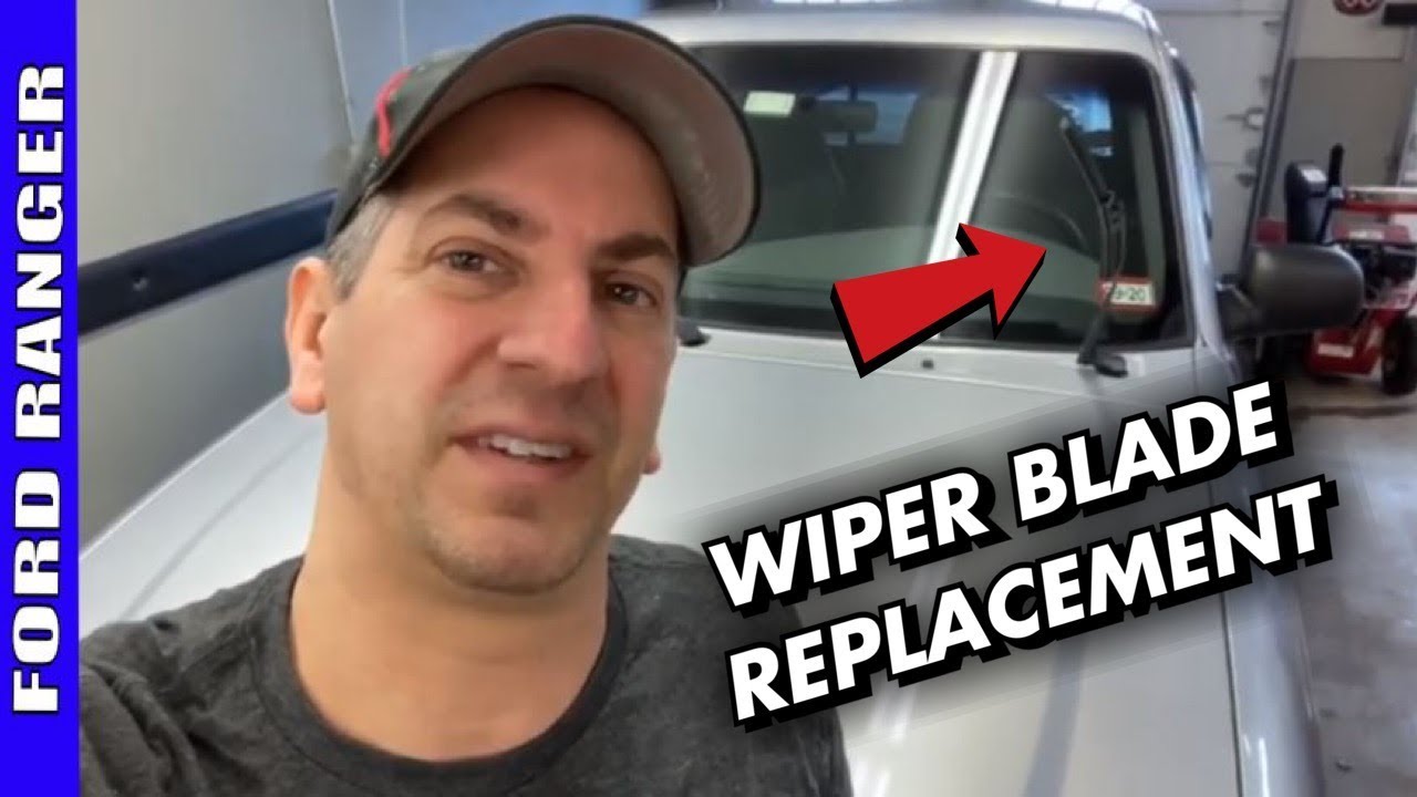 How To Replace Ford Ranger Windshield Wiper Blades 2001-2011