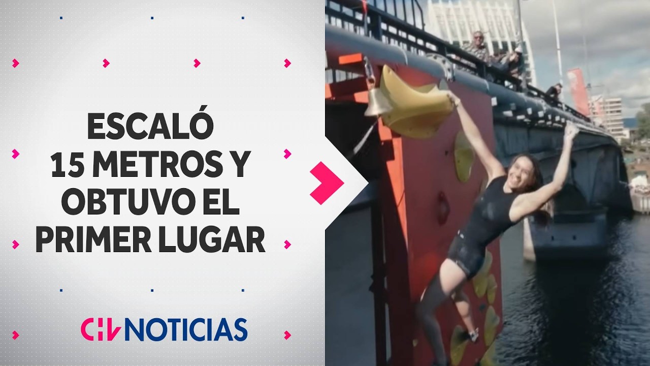 El gran triunfo de Maya Vásquez: Escaló 15 metros y obtuvo el primer lugar en Climb Fest