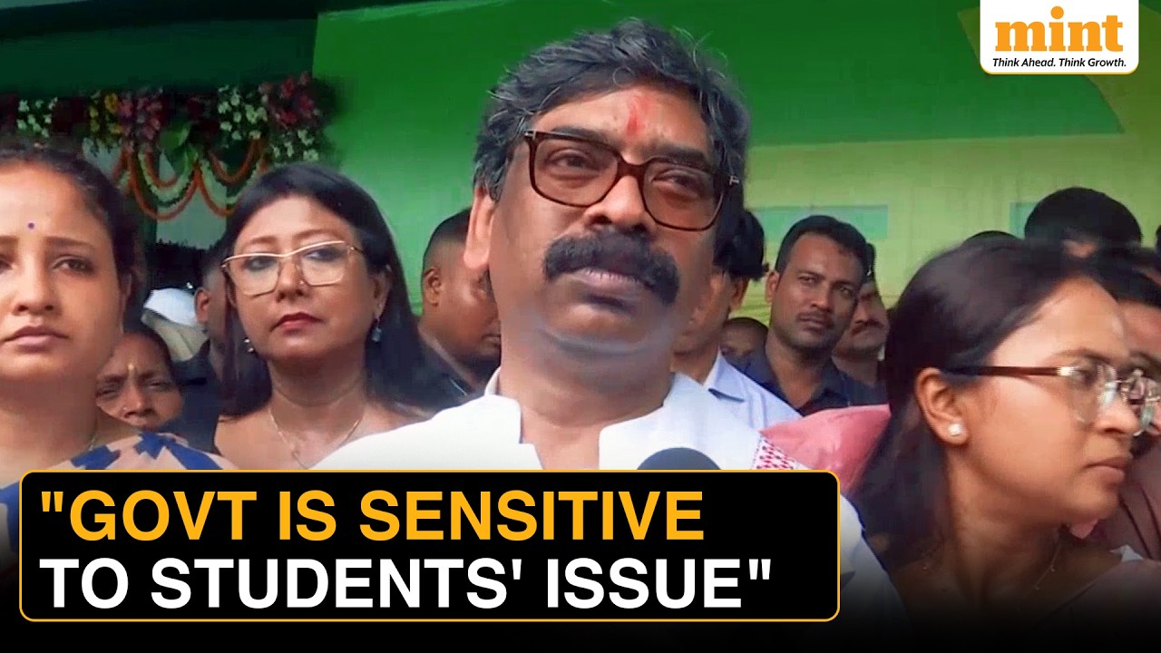 Jharkhand Protests: CM Soren Assures 'Justice' As Thousands Protest Against Exam Irregularities