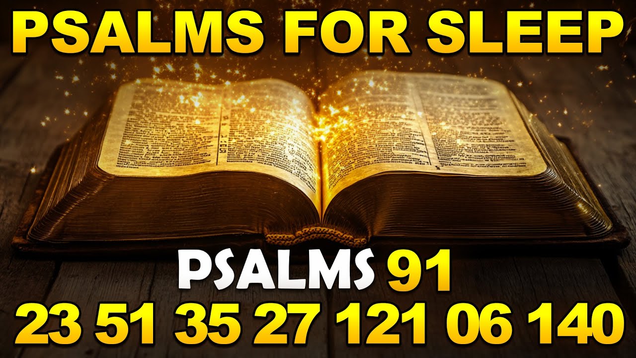 [🙏NIGHT PRAYER!] 8 Most Powerful Prayers in the Bible | Psalms 91, 23, 51, 35, 27, 121, 06, 140