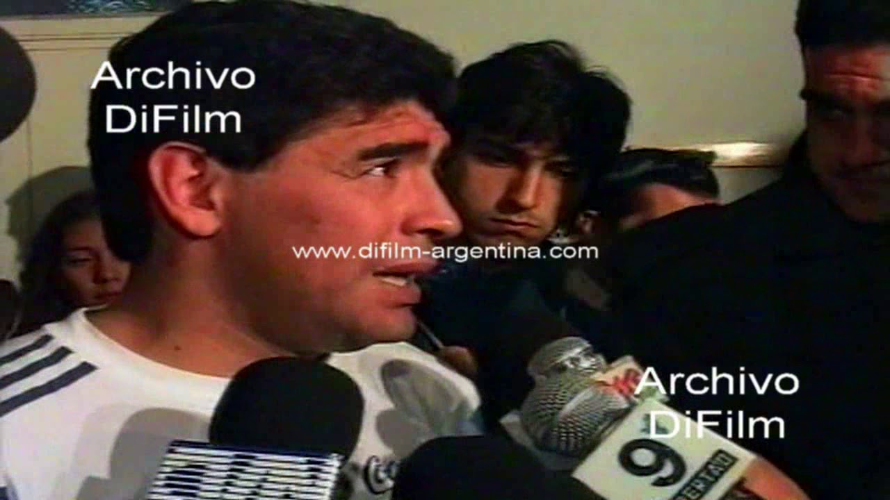 Diego Maradona decide jugar su cuarto mundial de futbol 1994