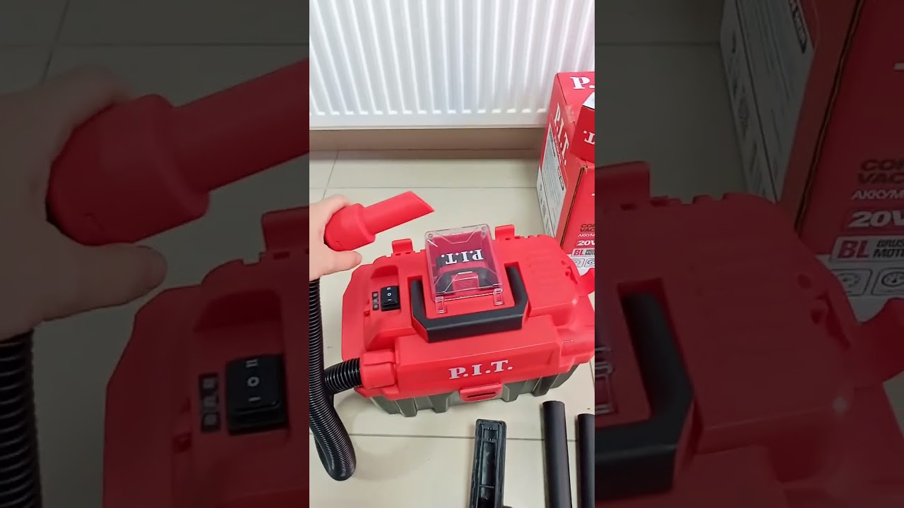 Пылесос аккумуляторный P.I.T. PVC 20H-10A SOLO, хороший помощник, лёгкий, компактный, мобильный.