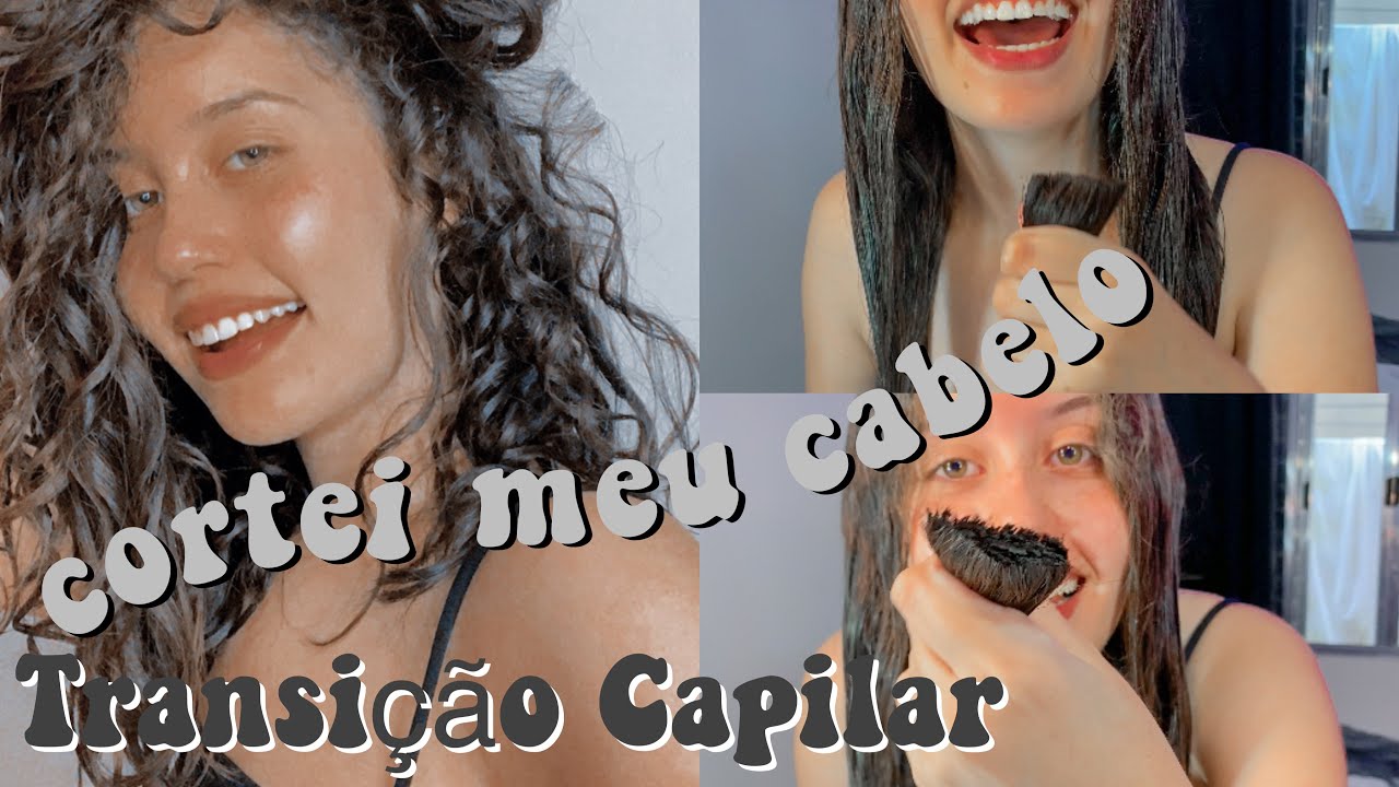 CORTEI MEU CABELO - TRANSIÇÃO CAPILAR