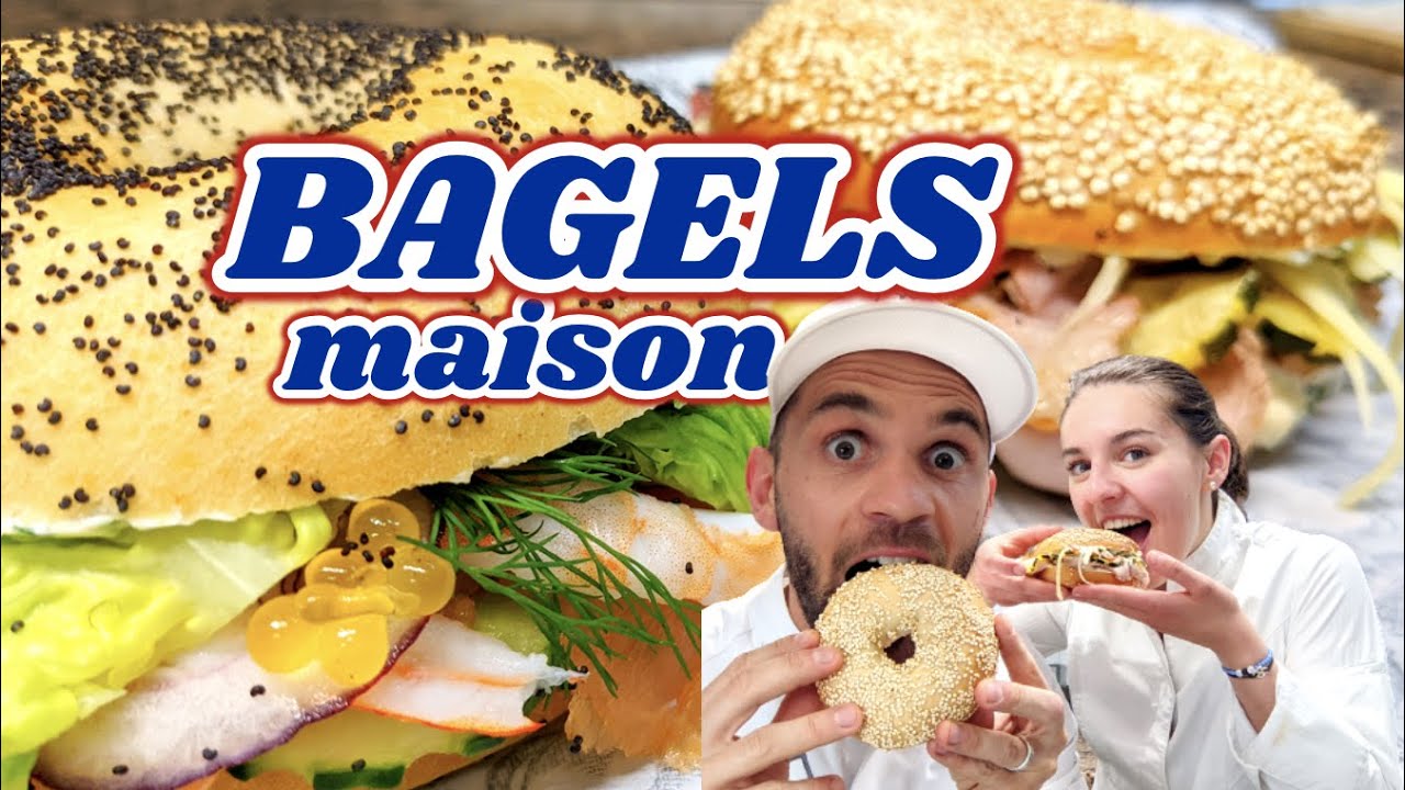 BAGELS : La recette des Bagels maison en 2h !!