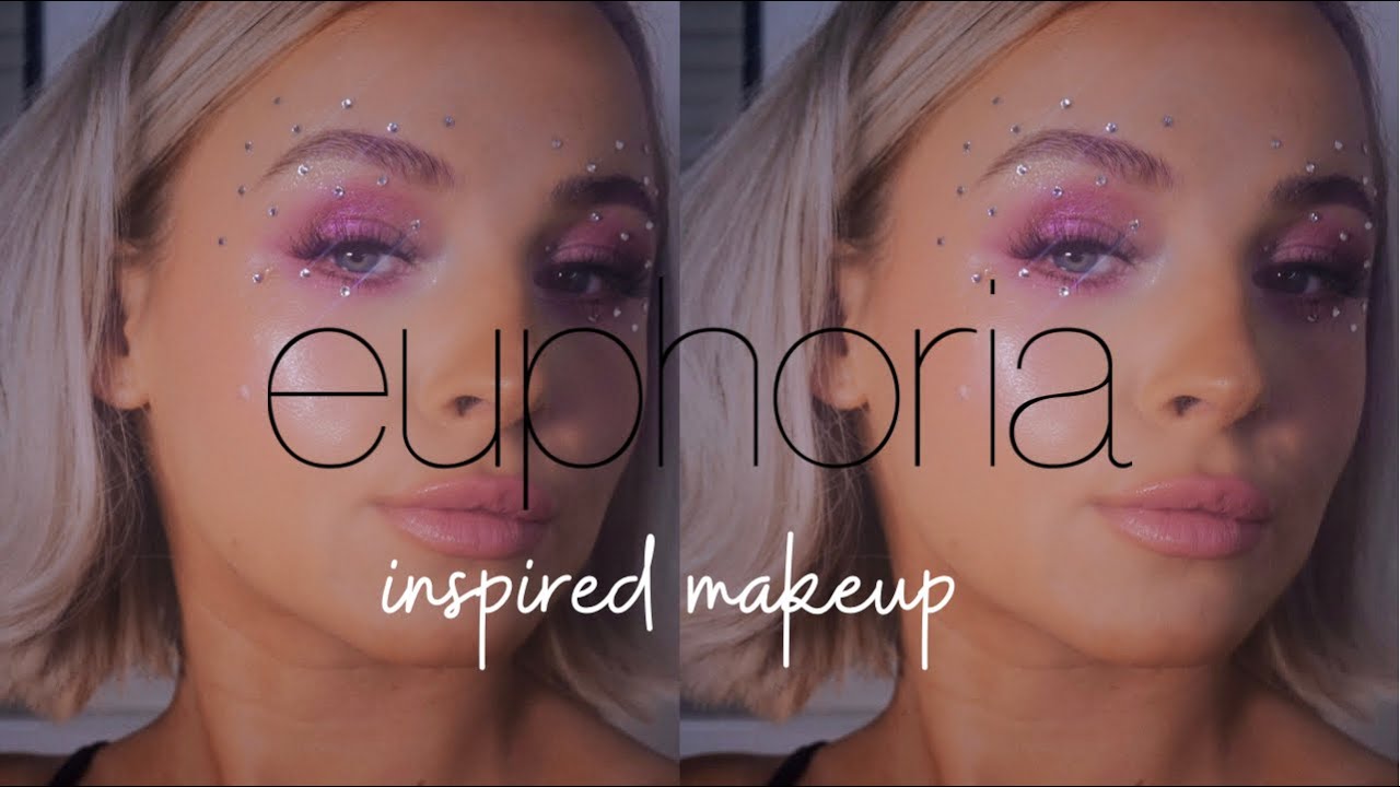 Morphe x Pony Constellation Sky Palette / Euphoria inspired makeup