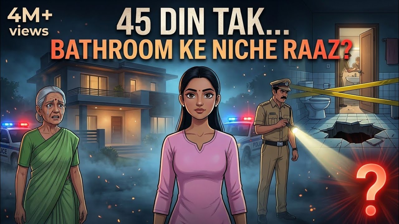 46 Din Tak Bathroom Ke Niche Chhupa Tha Raaz? |Agra Bathroom Murder Case Documentary| 2D ANIMATION 