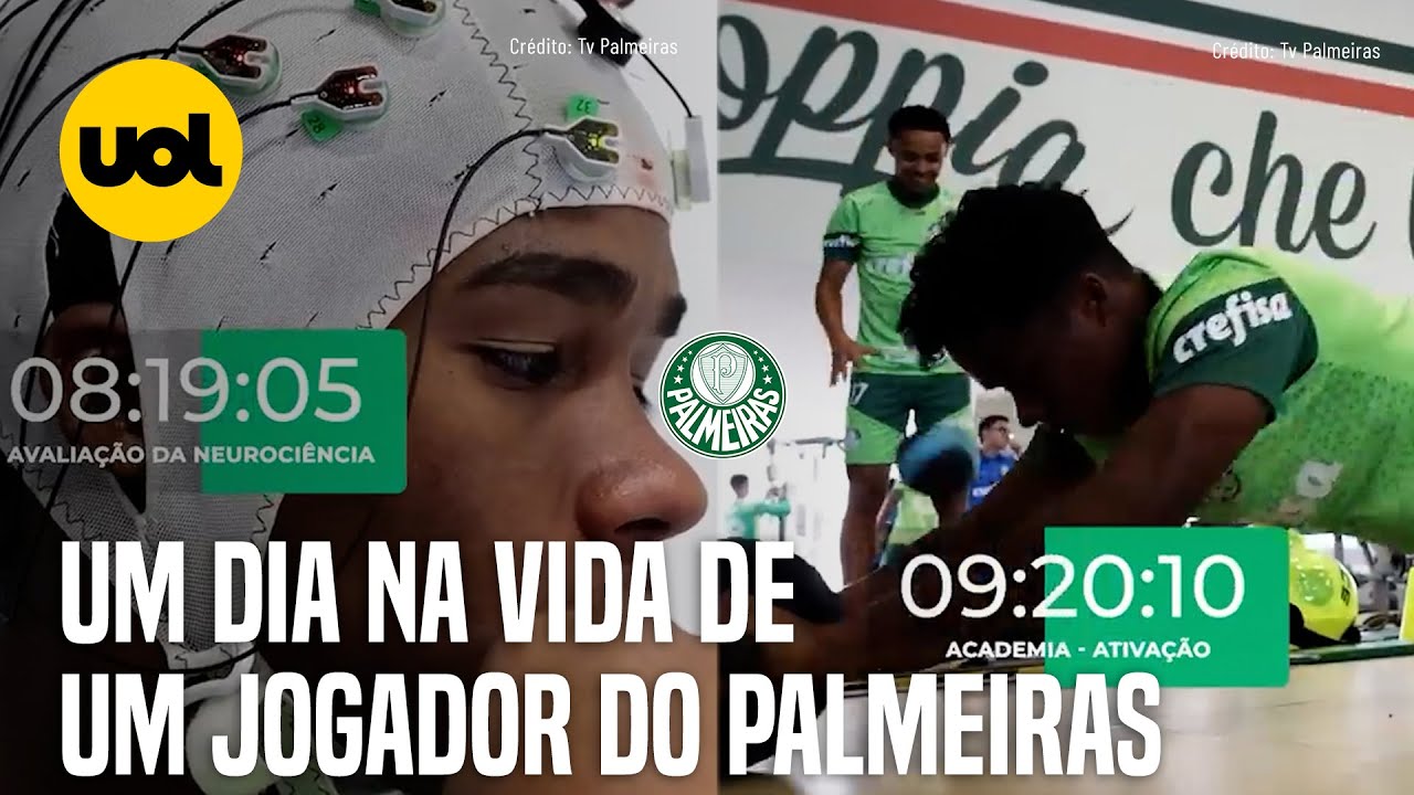 PALMEIRAS MOSTRA ROTINA INSANA DE ENDRICK: EXAME DE SANGUE, CONECTOR CEREBRAL, TREINO, VIAGEM...
