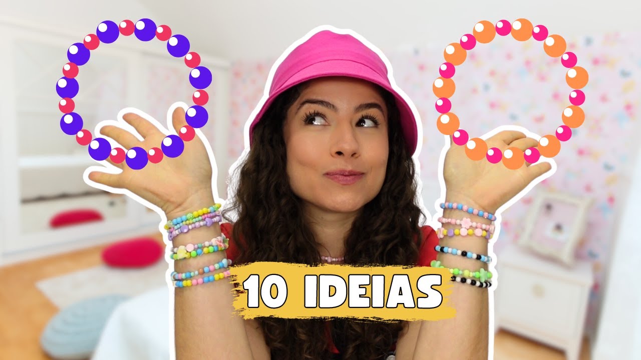 10 IDEIAS DE PULSEIRAS DE MIÇANGAS