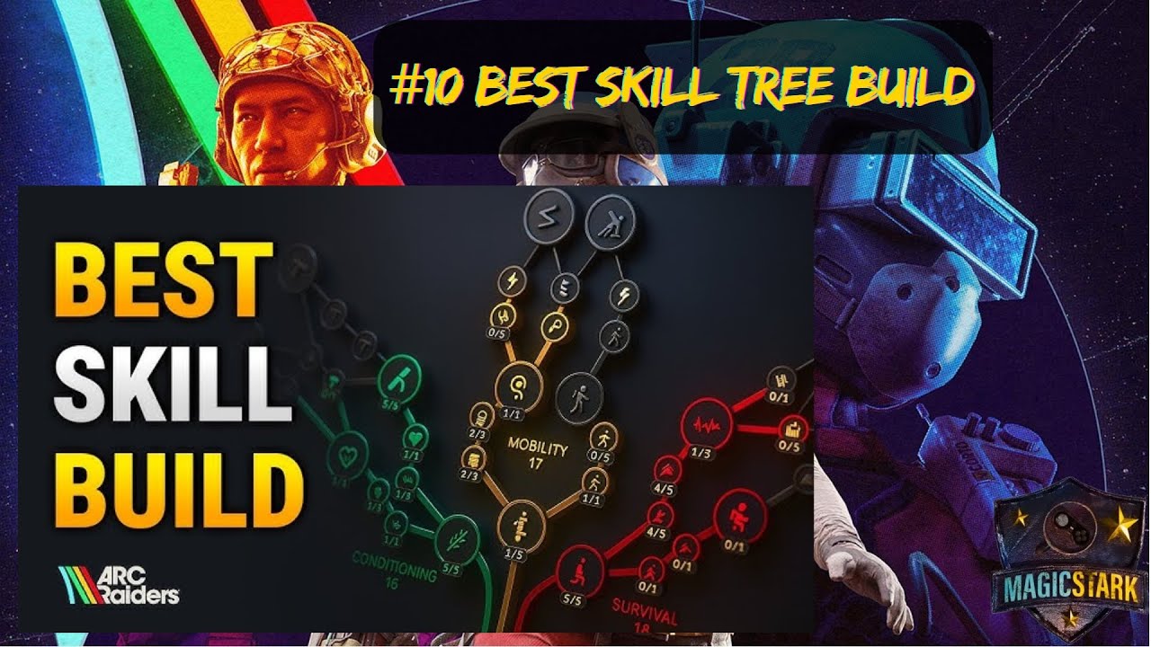 BEST SKILL TREE BUILD do všech fází hry! | NOOB TO PRO | Arc Raiders CZSK Ambassador | MagicStark