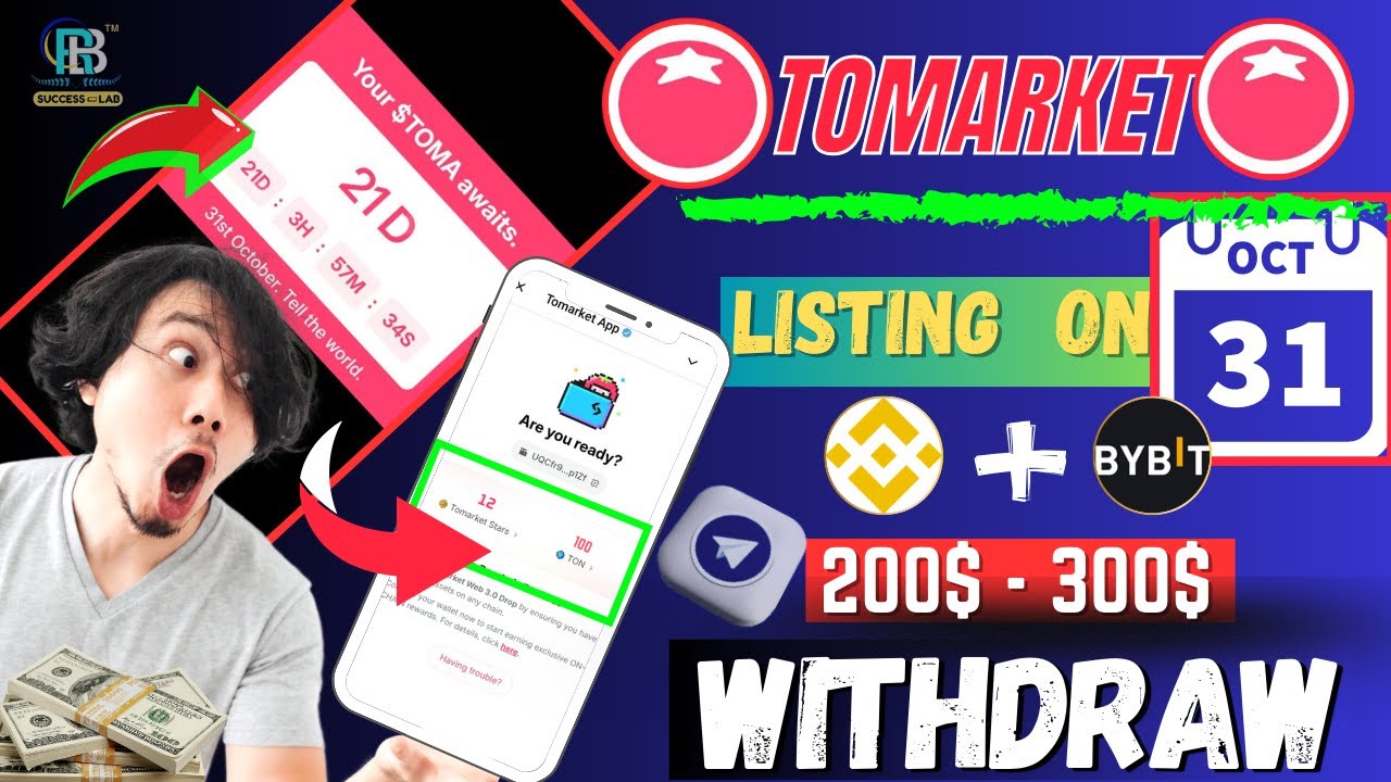 Tomarket Airdrop UPDATE 31 October Listing Date REVEALED!