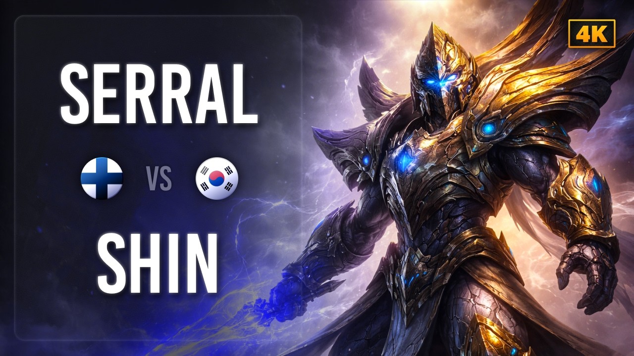 Czy on te infestory celowo stracił Serral VS SHIN PiG Sty Festival 8