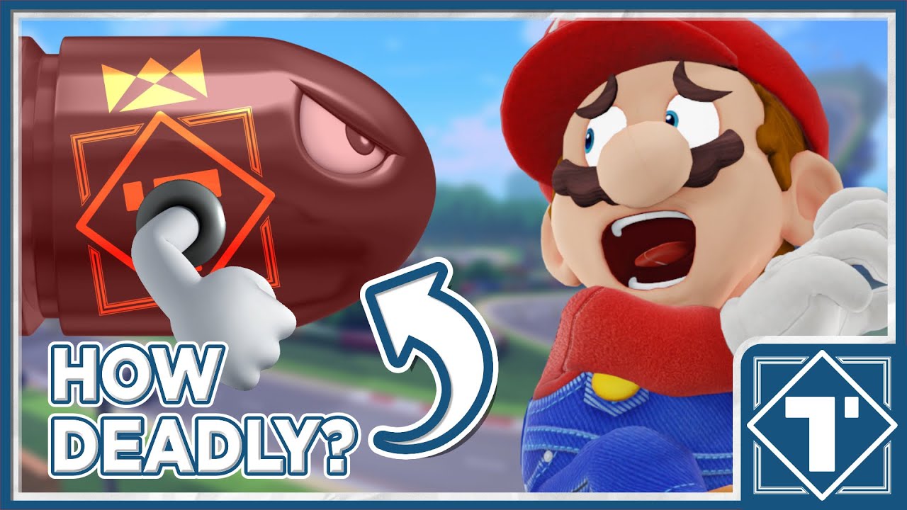 The SCIENCE of Super Mario: Bullet Bills BALLISTIC Boom