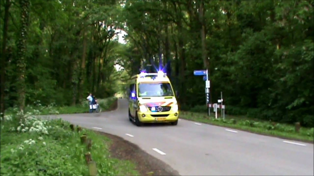 Prio 1 TS4331 OMS Veldstraat De Hemmense Boerderij Hemmen & A1 Ambulance 07-120