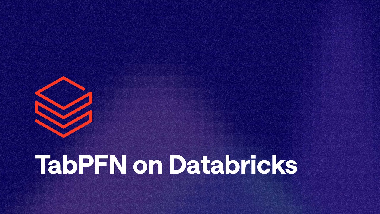 TabPFN on Databricks: Solution Accelerator for predictive ML workflows