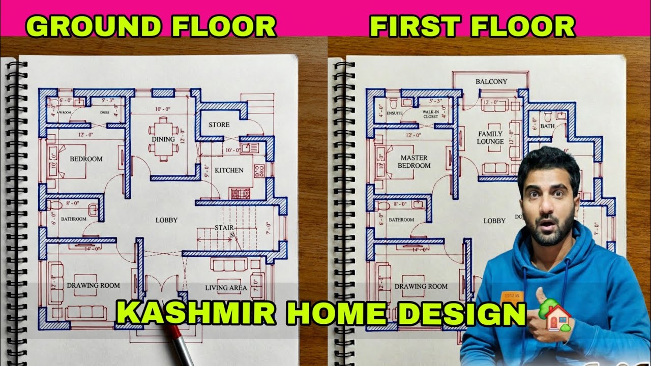 Perfect 2-Floor Kashmir Dream Home Plan 🏠🔥 EP 4