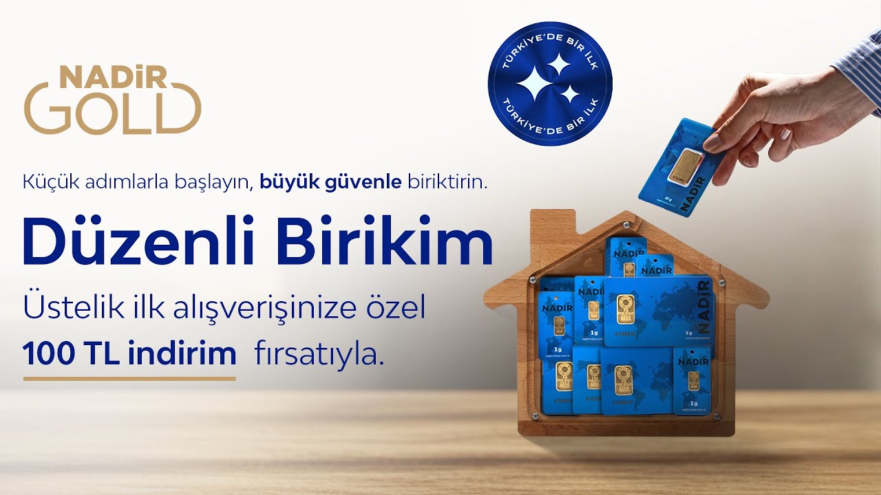 ✨T&uuml;rkiye&rsquo;de bir ilk, D&uuml;zenli Birikim NadirGold'da!