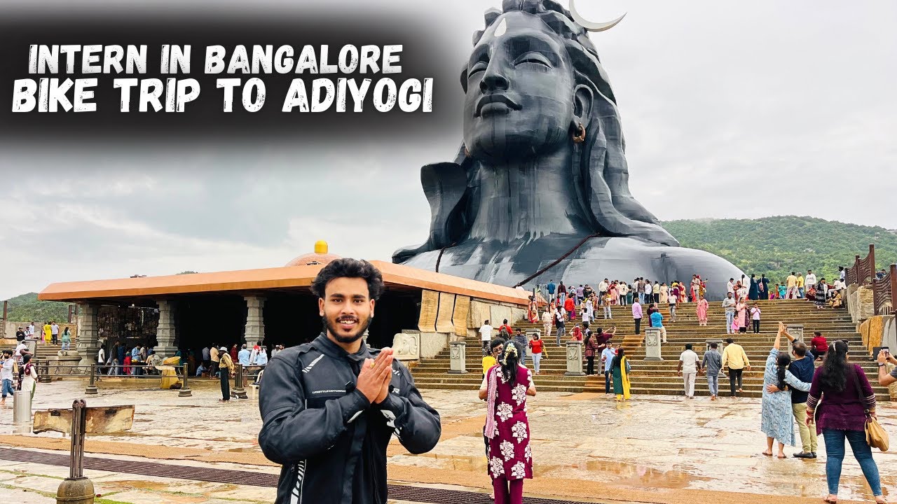 Bangalore Internship Diaries: Weekend Bike Trip to Adiyogi❤️