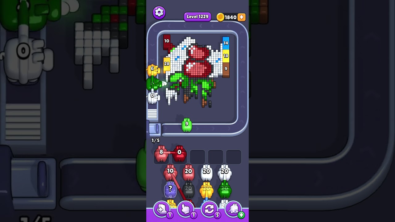 Pixel Flow Level 1229