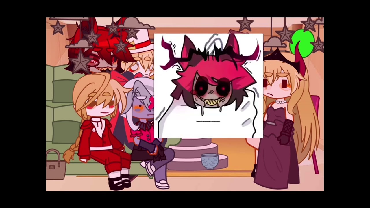 {Hazbin hotel react radioapple}p1