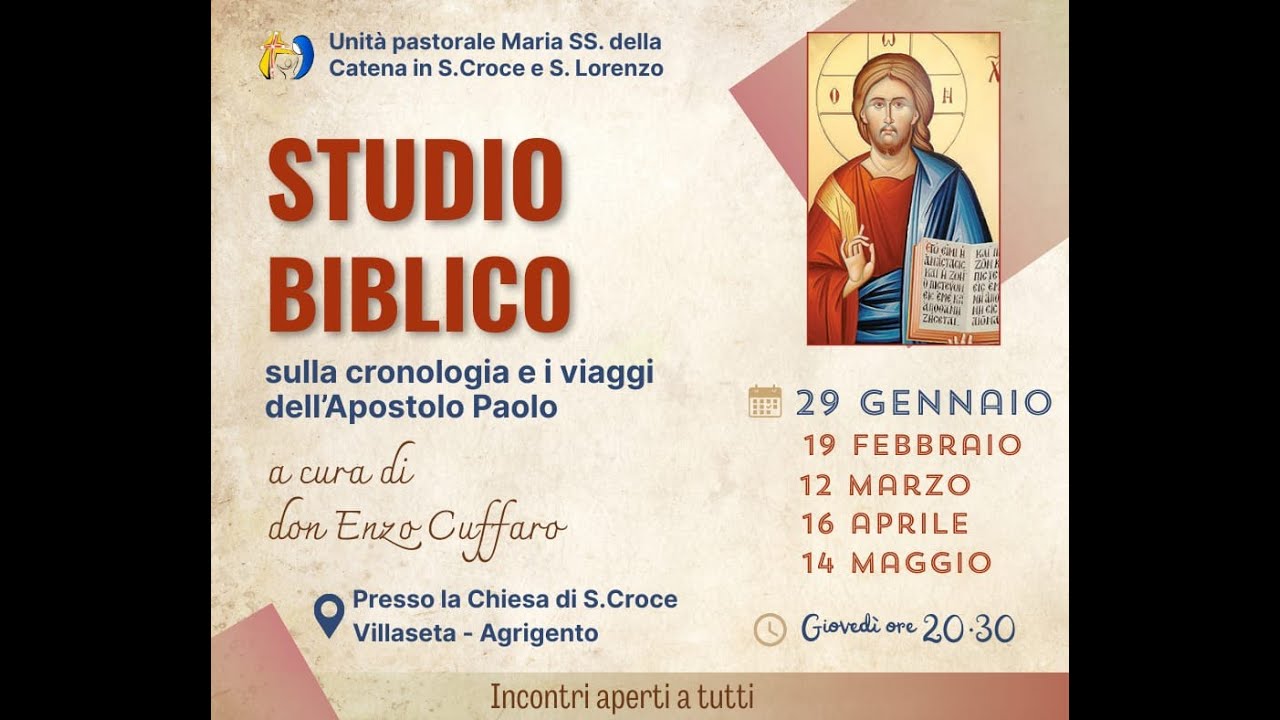 Studio biblico sulla cronologia e i viaggi dell'Apostolo Paolo