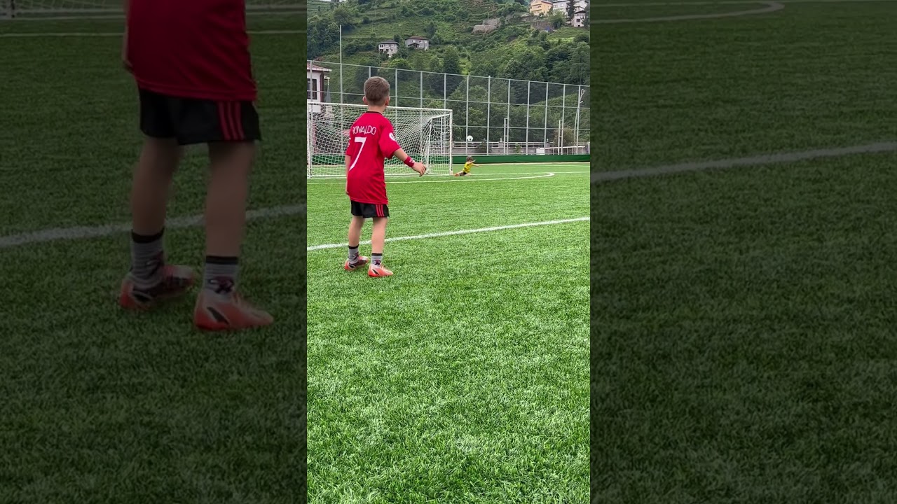 &Ouml;mer Eymen & Yusuf Emre free-kick &ccedil;alışması