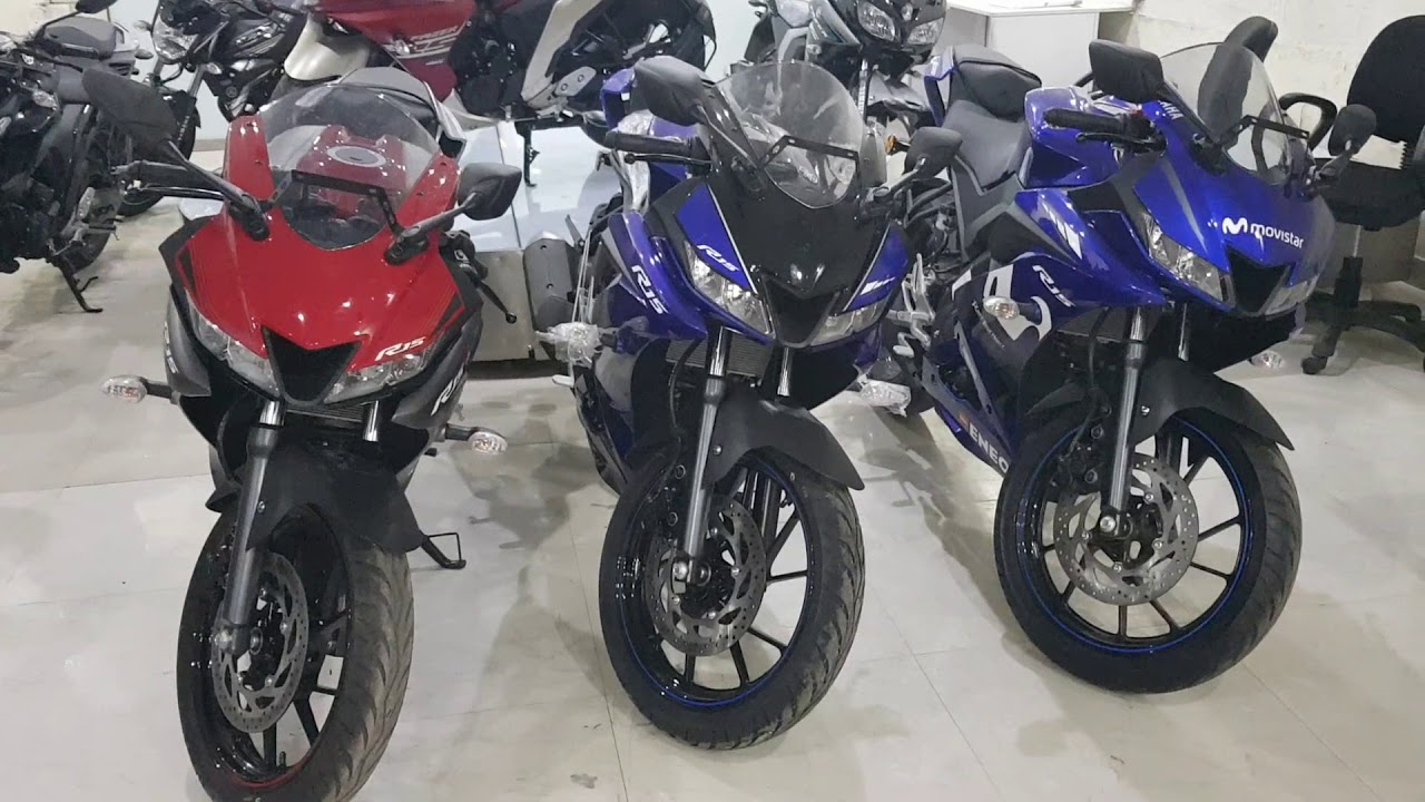 Yamaha R15 V3 MotoGP Matt Gray Red Blue