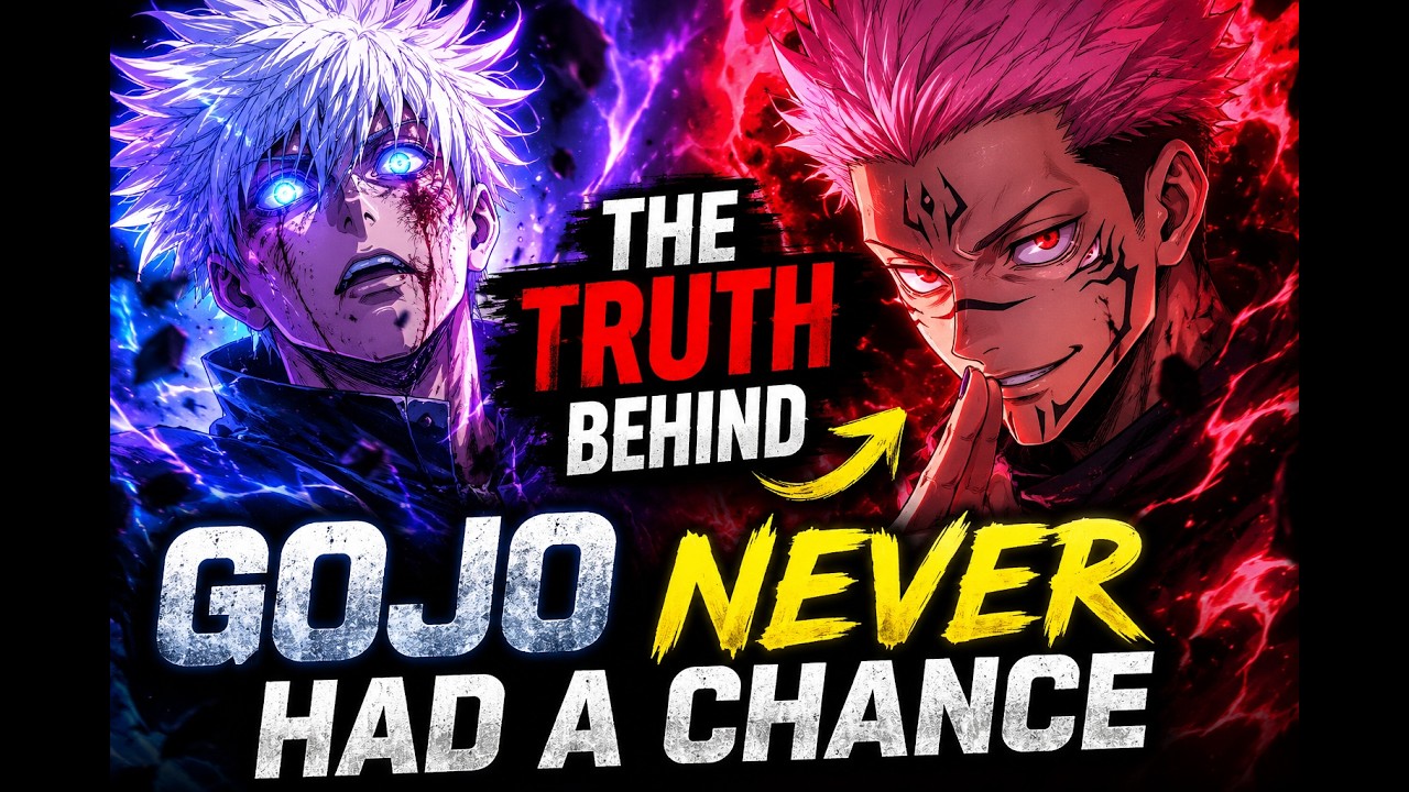 GOJO vs SUKUNA 🔥 – The Most Insane Fight in Jujutsu Kaisen (1 vs 3)!