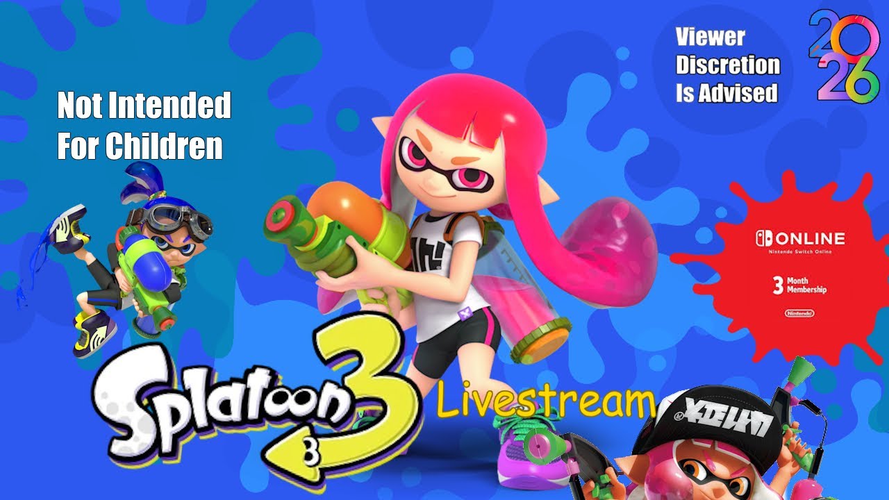 Splatoon 3 Livestream