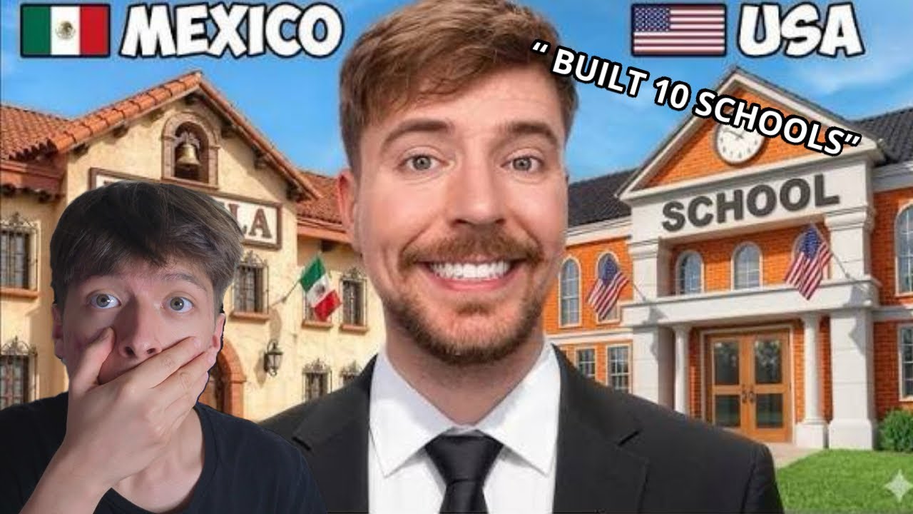 MrBeast Built 10 Schools Around The World