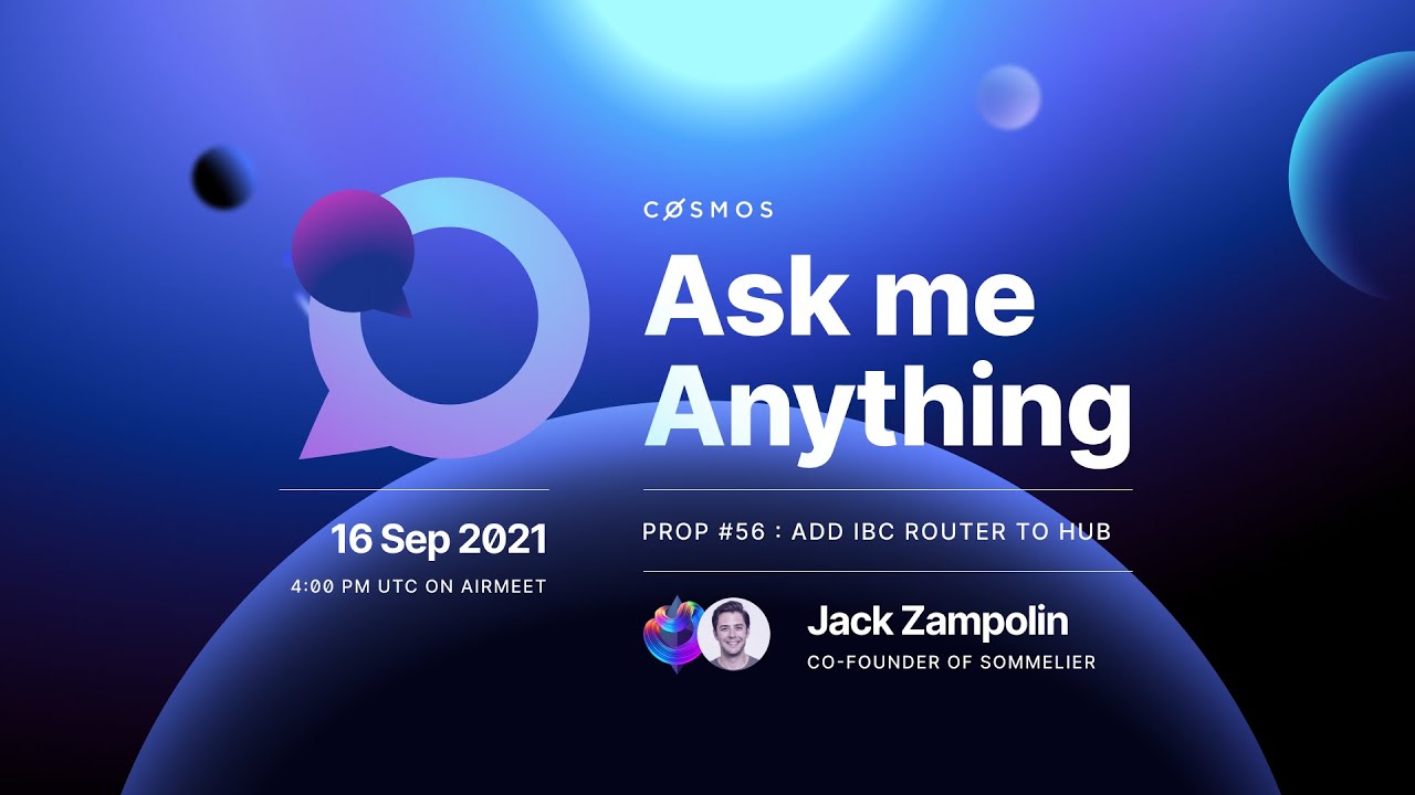 Cosmos Community AMA: Jack Zampolin
