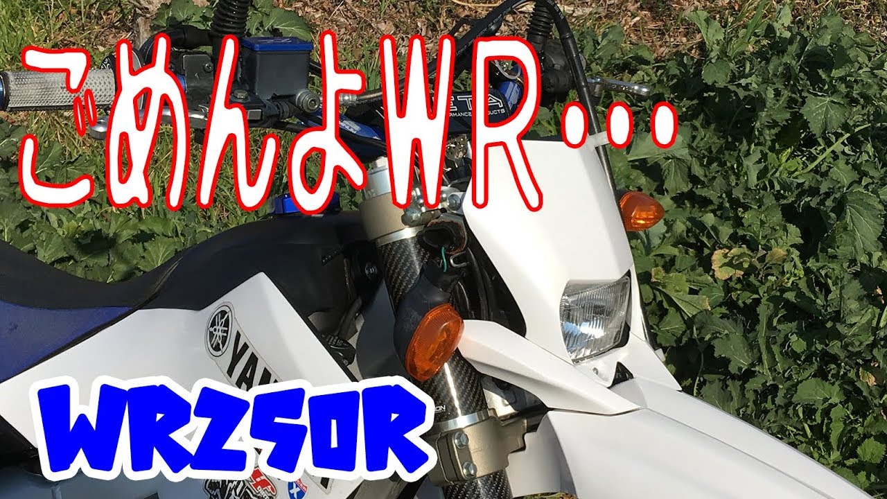 【WR250R】青空整備＃0：WR250R、1年放置の末路！そして決断！【メンテ＆カスタム】