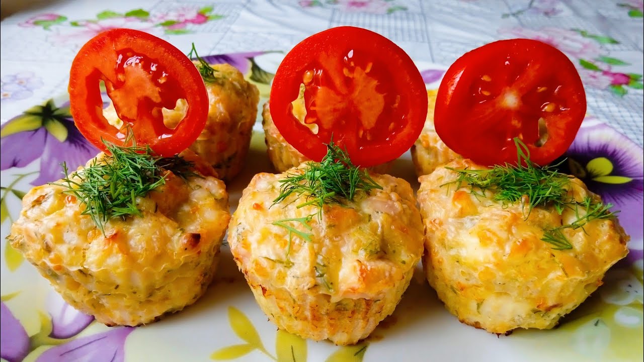 😋СМАЧНИЙ ТА КОРИСНИЙ ПЕРЕКУС/ КУРЯЧІ МАФІНИ ЗА 5 ХВ + ВИПІЧКА👍ВДАЛА ЗАМІНА КОТЛЕТАМ🔥🔥🔥