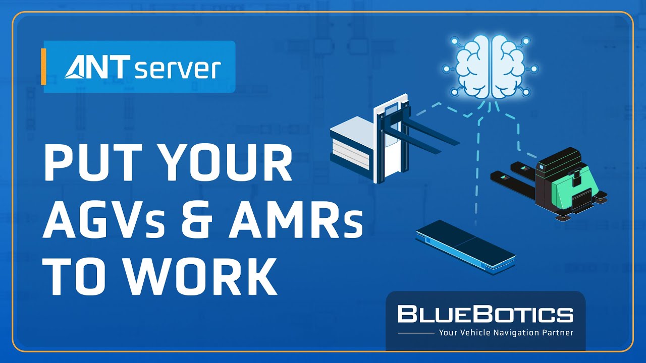 Put Your Mobile Robots To Work | ANT server AGV/AMR Fleet Manager