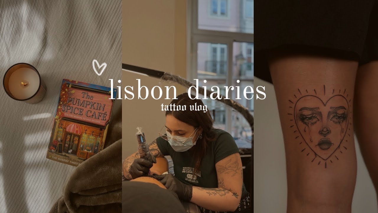 lisbon diaries | vlog; minha rotina sendo tatuadora