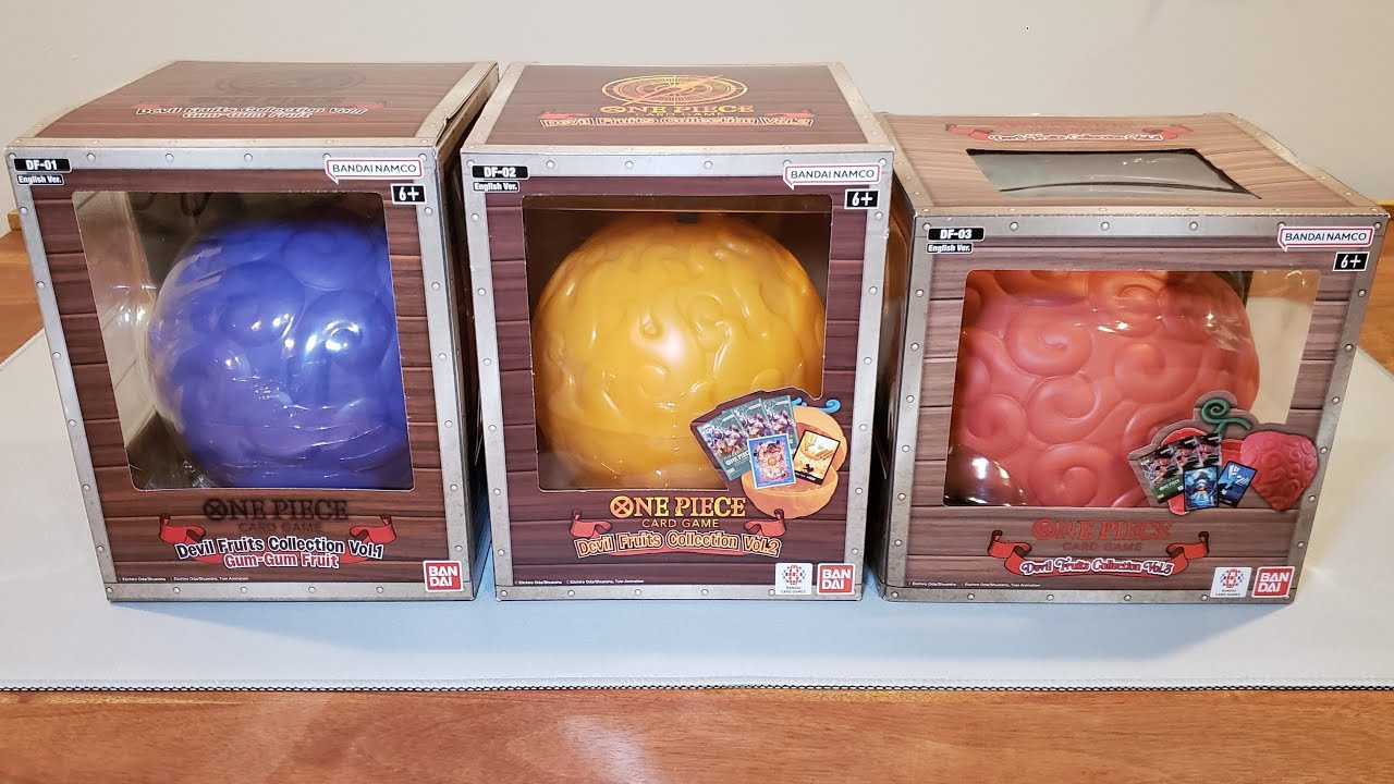 One Piece Devil Fruits Collection Vol.1, 2, and 3 Opening Part 3: Op-Op Fruit