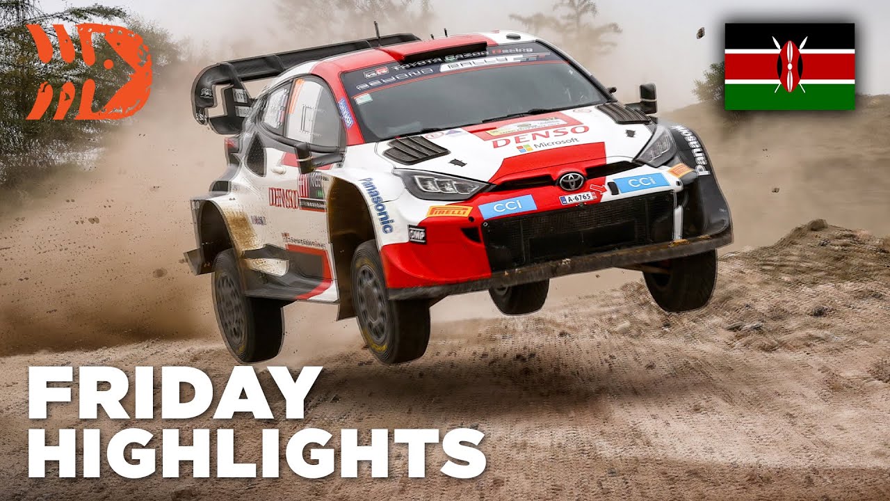 Toyota Start Strong - WRC Safari Rally Kenya 2023 Friday Highlights