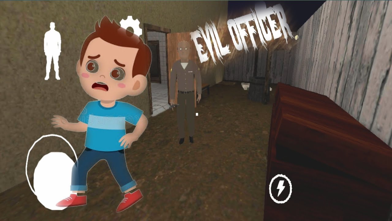 Evil Officer Horror Game Door Escape |Priyansh Indian gamer #9