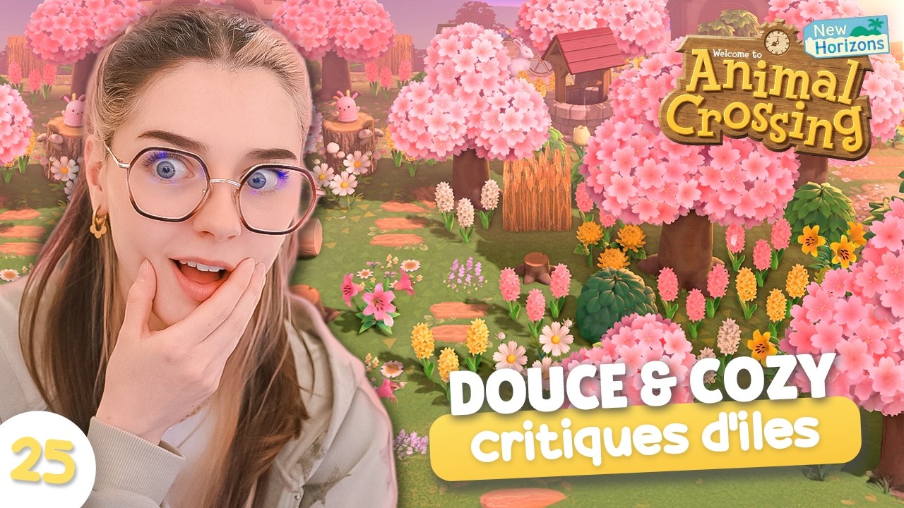 🩷🌱  JE CRITIQUE VOS ÎLES ! #25 (Animal Crossing New Horizons)