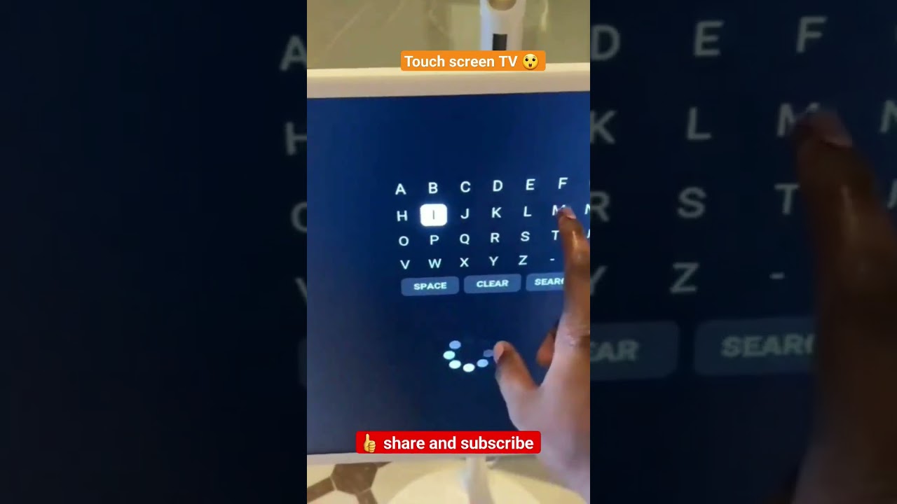 Touch screen Lg  television ever 🤪| #viral #shorts #lgtv