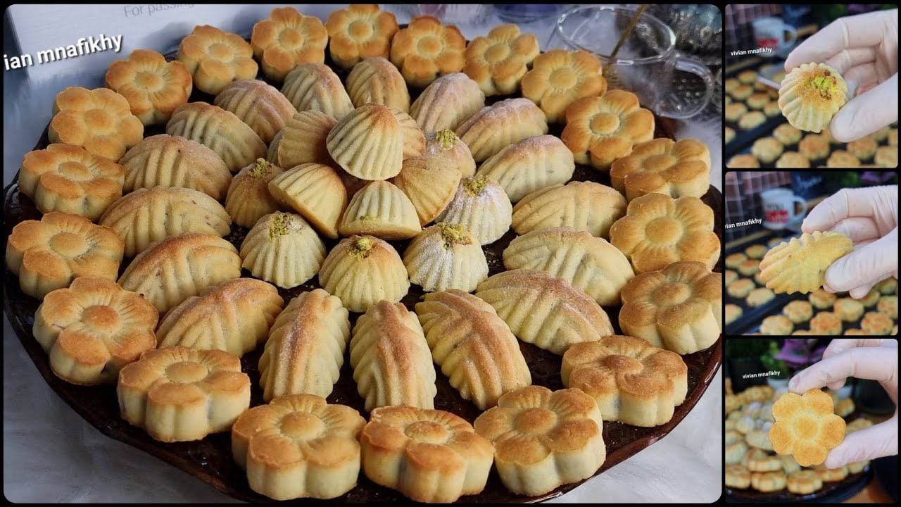أطيب وألذ معمول2023 معمول الحليب المكثف هش ويذوب بالفم😋وب3 مكونات و3 حشوات وبرسمه ثابته وسهل وسريع 😍
