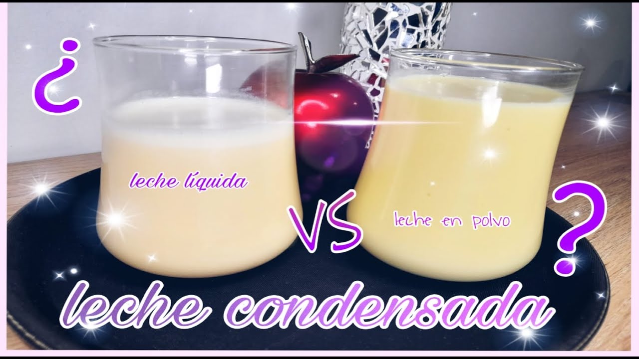 leche condensada casera  sin leche en polvo vs con leche en polvo ¿Cuál les recomiendo?