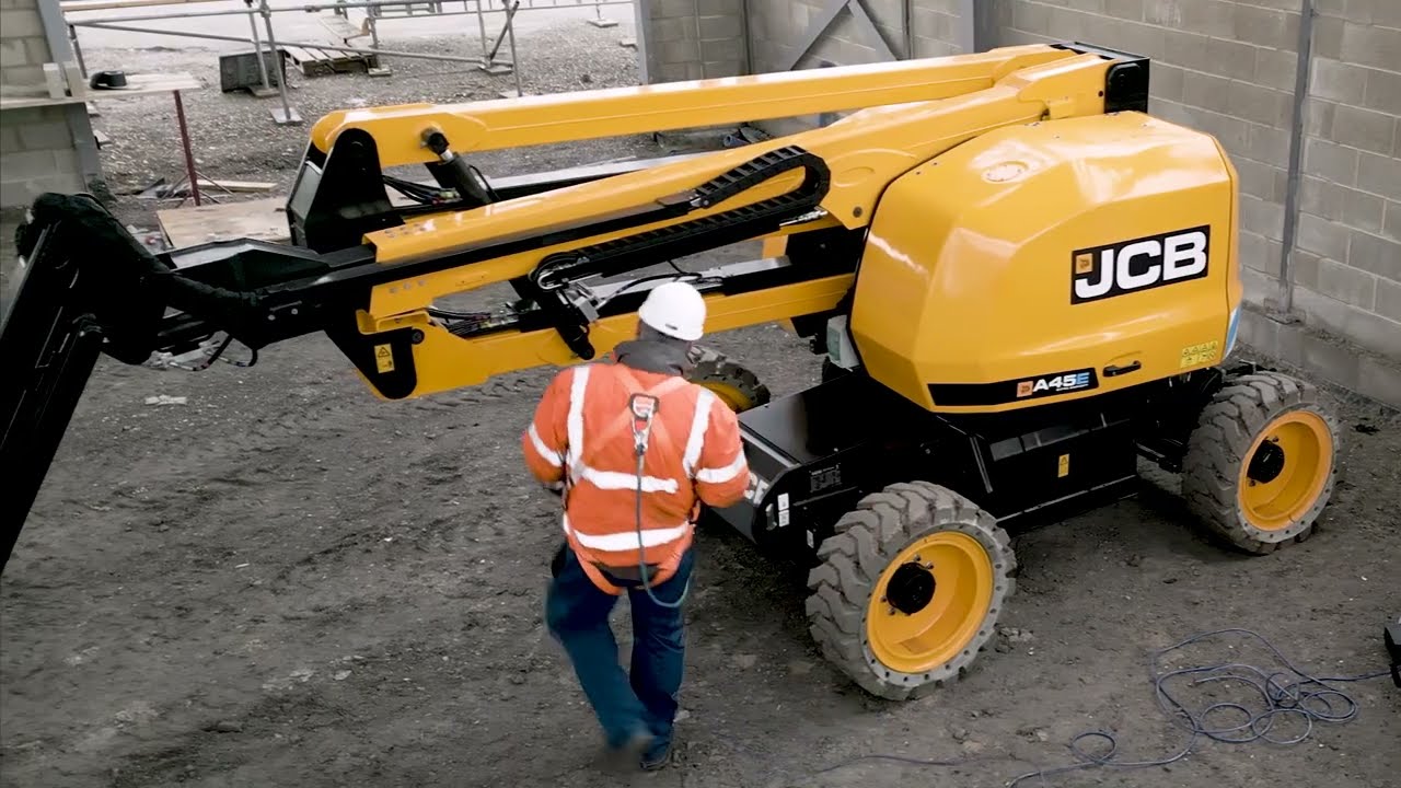 Nacelle Électrique JCB A45E - Gamme ETECH ⚡